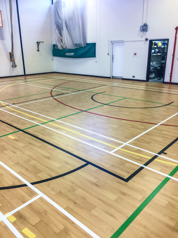 Indoor Sports Hall Markings