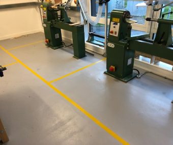 Factory Floor Line Marking